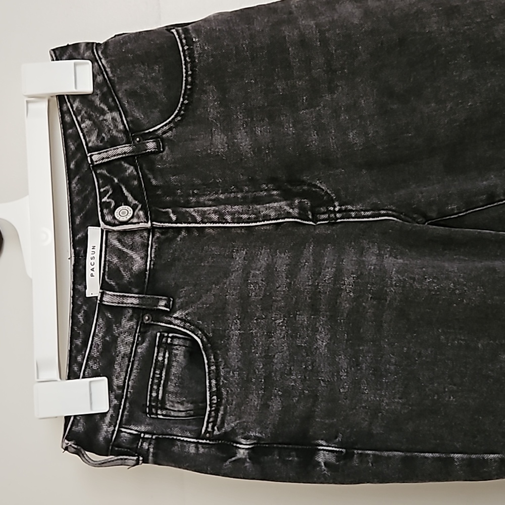 Black pacsun mom jeans